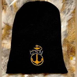 NAVY USN  EMBROIDERED MILITARY HAT